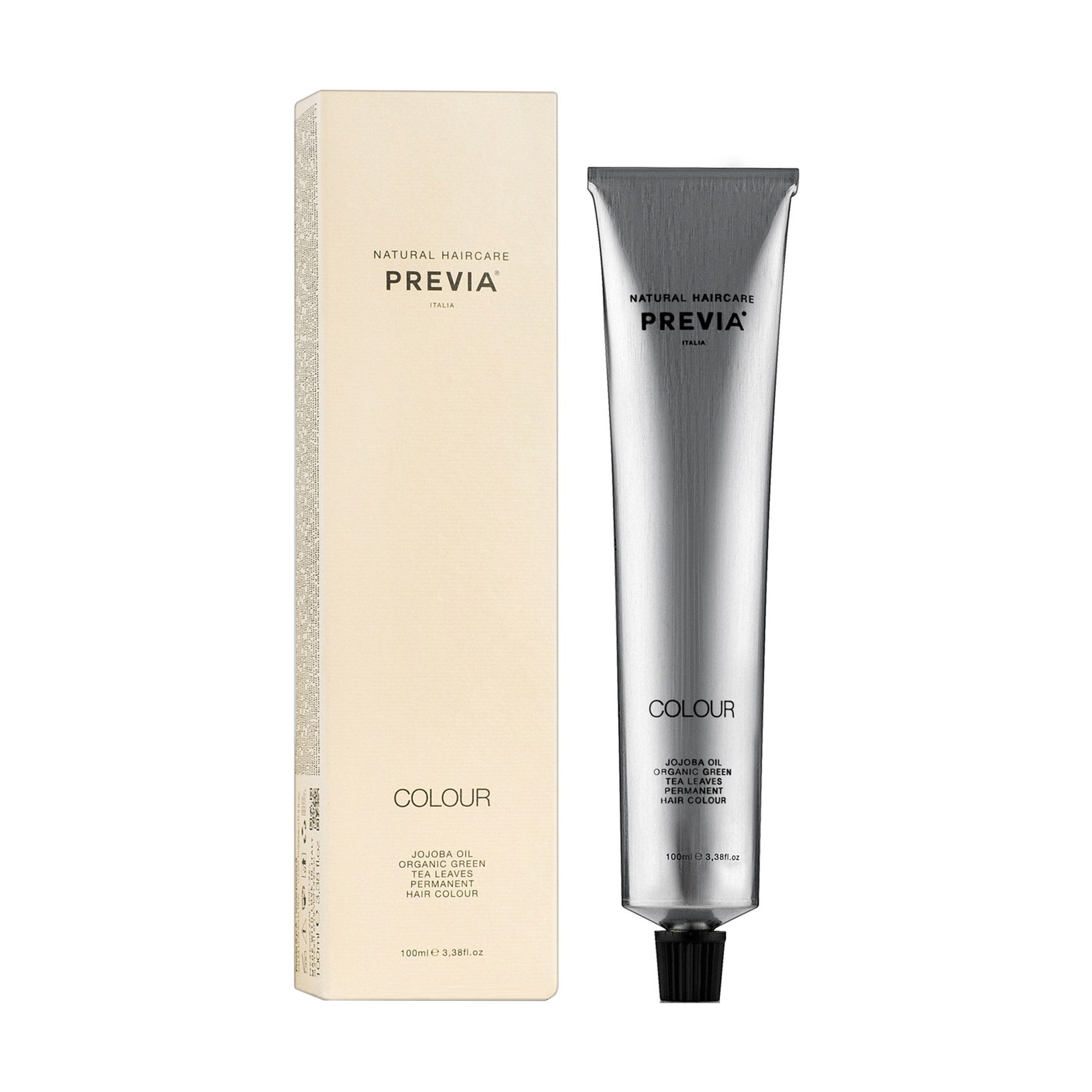 Крем-фарба для волосся Previa Cream Color 1.0 Чорний, 100 мл